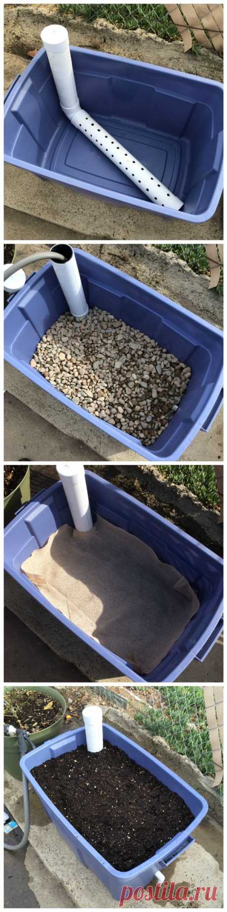 DIY Wicking Bed Container Gardening | How Do It Info