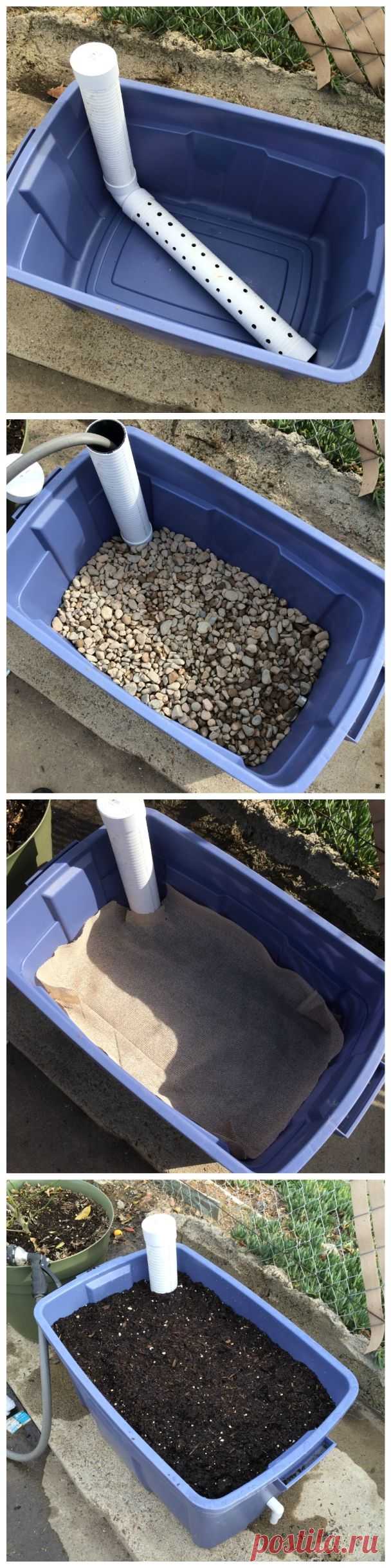 DIY Wicking Bed Container Gardening | How Do It Info