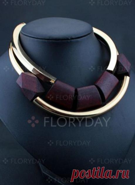 Геометрический принт Без камня Чокеры - Floryday