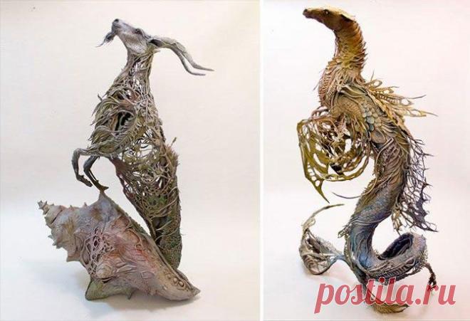 Удивительные работы скульптора из Канады