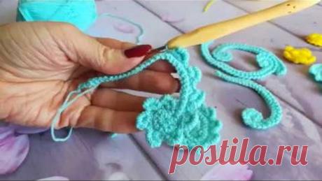 МК " ЗАВИТОК С ГРЕБЕШКАМИ " - 6й элемент из детского болеро. Ирландское кружево.