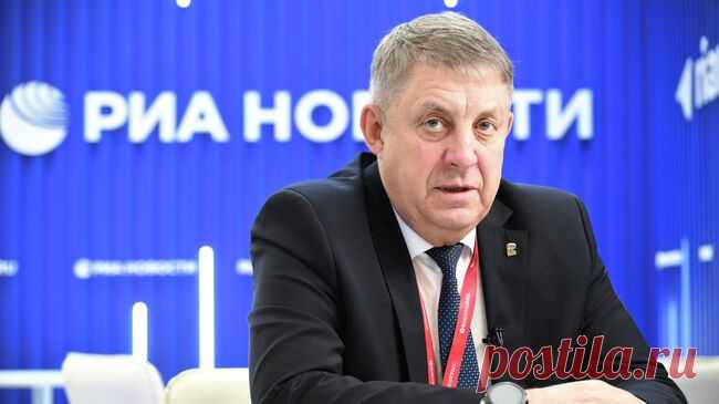 Пострадавших при уничтожении БПЛА над Брянской областью нет, заявил Богомаз