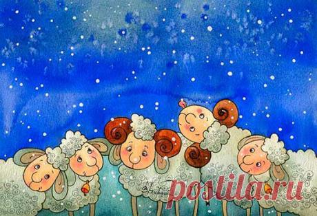 Первые снежинки (Виктория Кирдий)