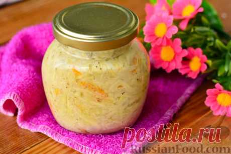 Рецепт: Кабачки с майонезом (на зиму) на RussianFood.com