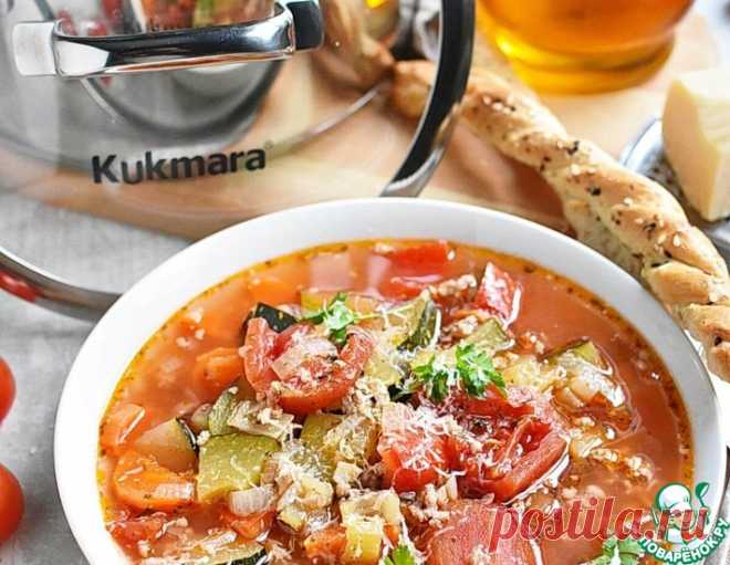 Суп по-итальянски с фаршем и овощами – кулинарный рецепт