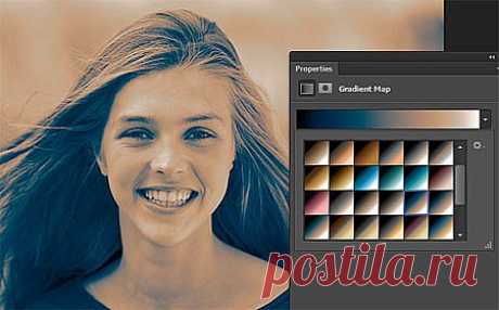Эффект тонирования фотографий в Фотошоп + Экшен для фото - Тонирование.