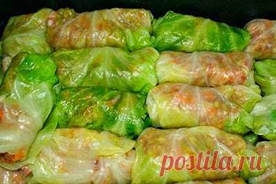 Рецепты Вкусных Домашних Блюд: Нежные голубцы в духовке