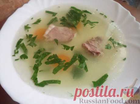Рецепт: Бульон из индейки на RussianFood.com