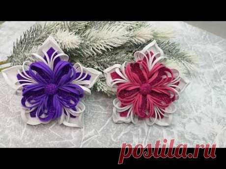 ✨ DIY Glitter Foam Snowflake | Quick and Easy Holiday Craft! ✨
