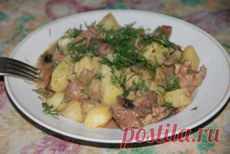 Курица по-французски с грибами: рецепт в духовке