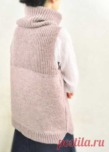 Жилет спицами UraUe by Natsuko Iida - Knitting.Klubok.ru.com