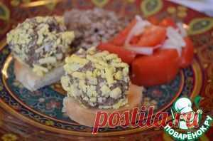 Шарики из печени - кулинарный рецепт