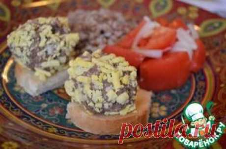 Шарики из печени - кулинарный рецепт