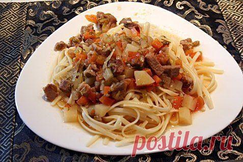 Среднеазиатское блюдо «Лагман» / Вязание как искусство!