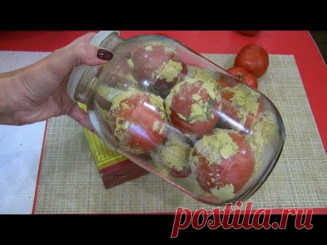 Уникальный способ сохранения свежими помидоры до Нового года