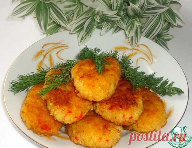 Постные котлеты из пшена с овощами – кулинарный рецепт