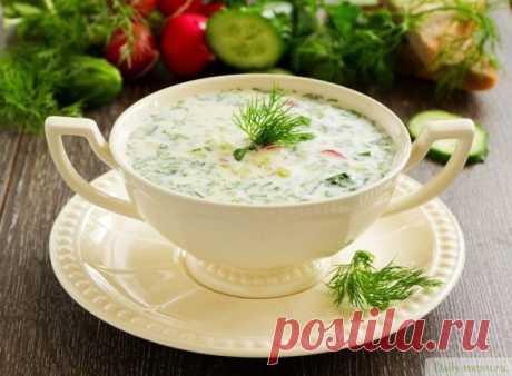 Окрошка на кефире - Рецепты от Daily-menu.ru - Daily-menu.ru