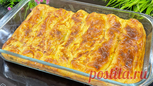 Uzbek_food | Для любителей несладкой выпечки предлагаю простой и несложный рецепт. Очень вкусный