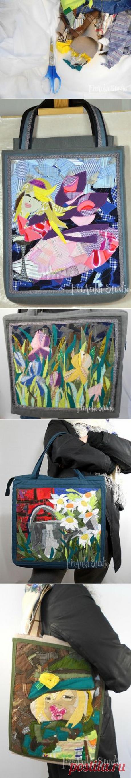 Лоскутный авангард, или куда девать обрезки - Ярмарка Мастеров - ручная работа, handmade