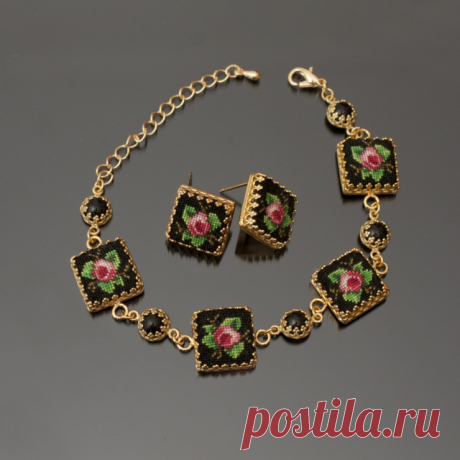 (13) Gallery.ru / Foto #42 - Mis joyas con microbordado Petit Point - pinchuk-art