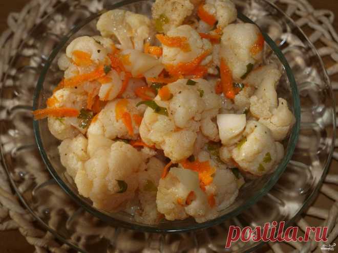 Засолка цветной капусты - пошаговый кулинарный рецепт с фото на Повар.ру
