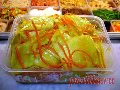 Капуста по корейски.