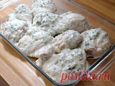КУРИЦА В МАРИНАДЕ ПО-ГРЕЧЕСКИ