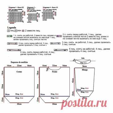9 несложных свитеров, джемперов и пуловеров с рельефными и фактурными узорами спицами | Вязание с Paradosik_Handmade | Дзен