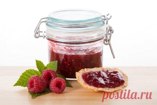 Густой малиновый джем с косточками — Сад Заготовка