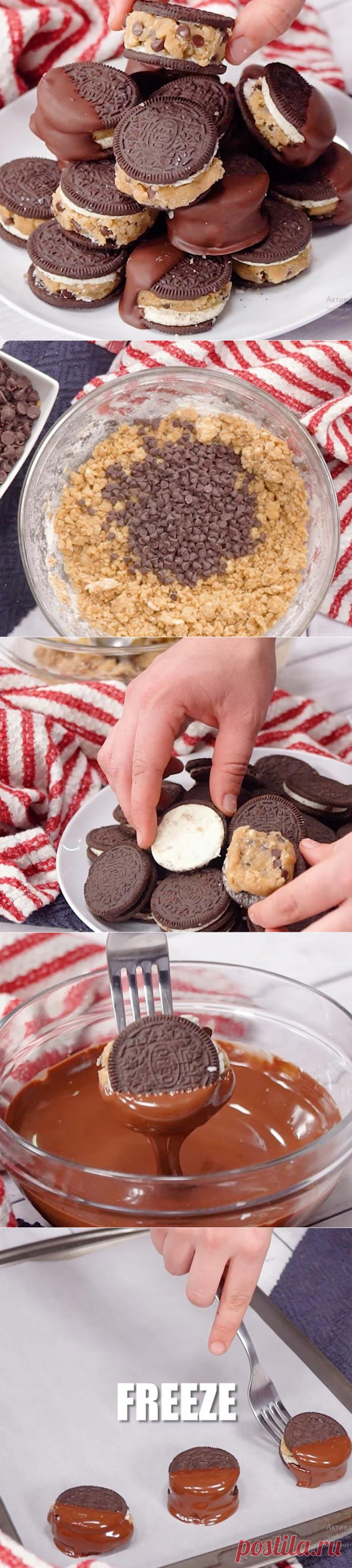 ✔️Рецепт из печенья Орео — десерт в домашних условиях