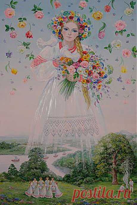 Лада - славянская богиня любви и красоты