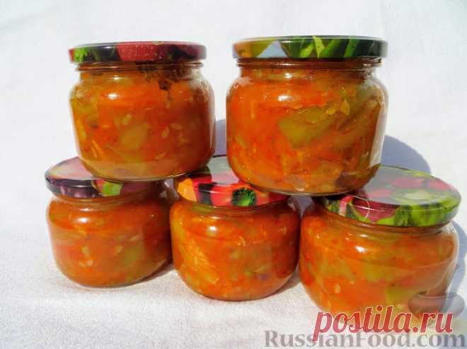 Рецепт: Закуска из кабачков 