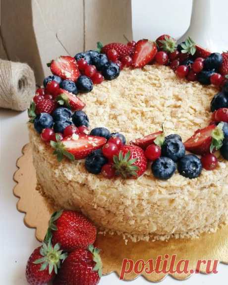 Торт «Наполеон» | HomeBaked