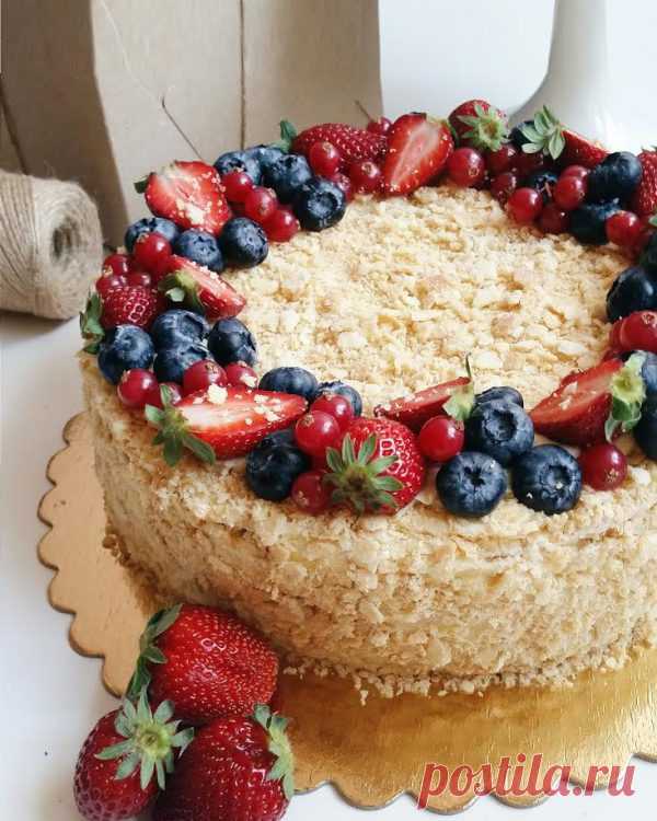 Торт «Наполеон» | HomeBaked