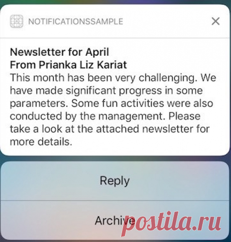 iOS 10 Notifications with Attachments and Much More This is the second installment of a two part article on iOS 10 notifications. Today we’ll go through the technical details on how to…