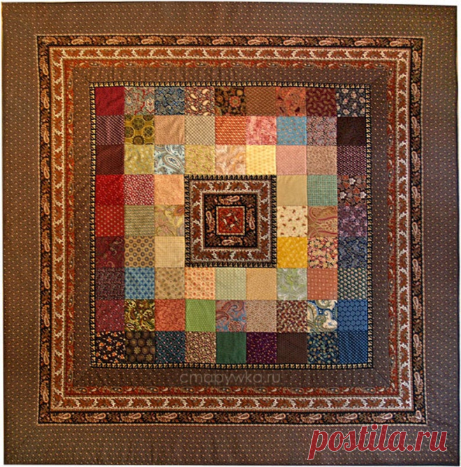 Patchwork quilt mosaic | Etsy