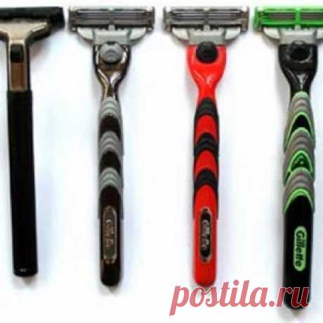 Как наточить лезвия в бритве Gillette?  Простой, но очень полезный лайфхак!