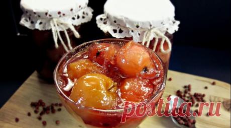 Для душевного чаепития! Пряное яблочное варенье с перцем Розе — Готовим дома