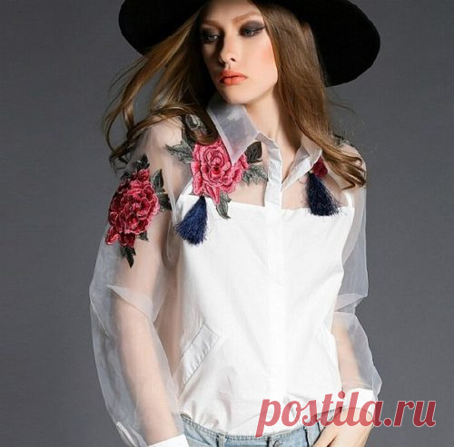 Вышивка на одежде традиционными и новыми способами для модниц и рукодельниц