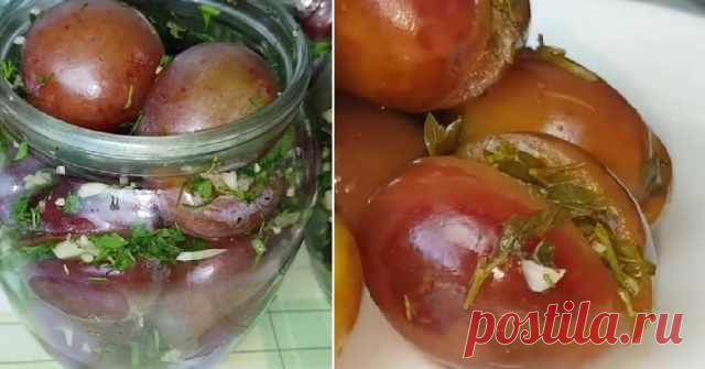 Банка маринованных слив с пряностями съедается быстрее, чем соленые огурцы! Пара рецептов на заметку. — Домашняя кулинария