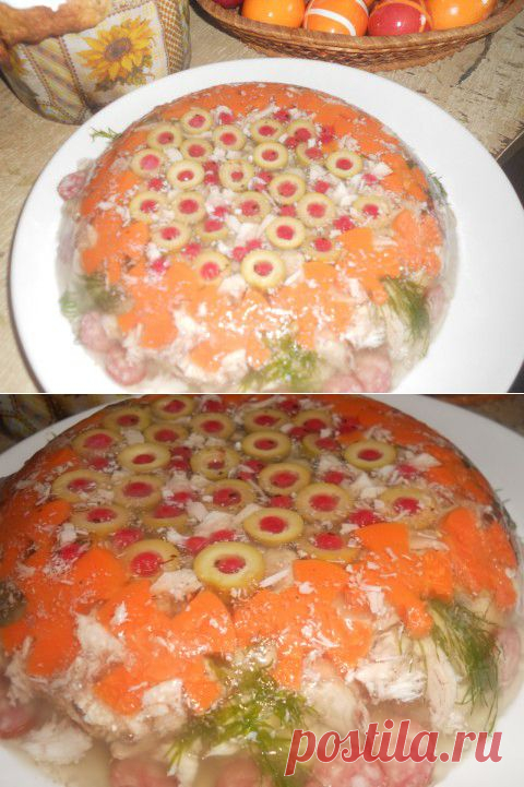 Заливное куриное. | Давай поговорим