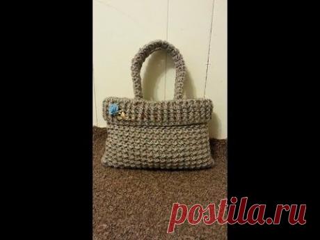 #Crochet Handbag Purse #TUTORIAL