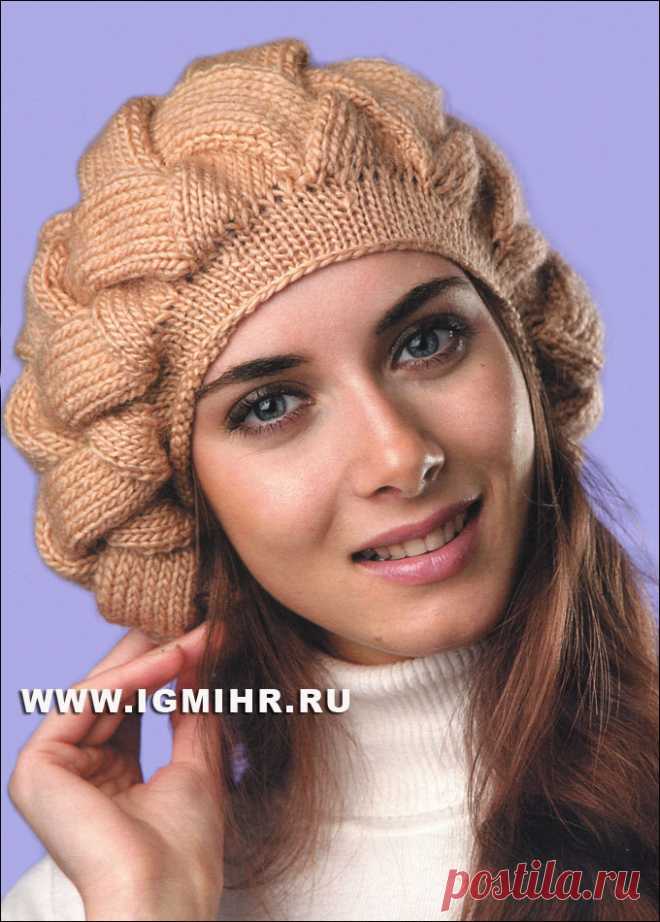 Шапка и берет спицами