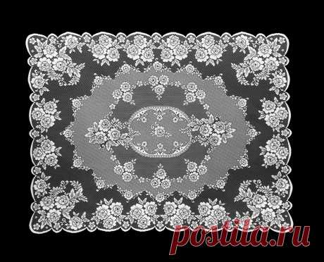 Victorian Rose Rectangle Tablecloth