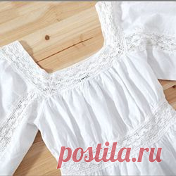 Блузка-крестьянка | Глянцевая модница