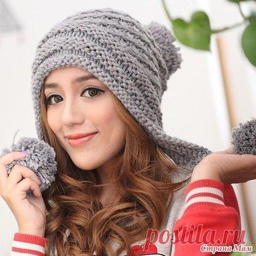 ШАПОЧКА-КАПОР (Вязание спицами) – Журнал Вдохновение Рукодельницы