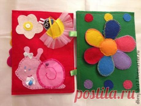 Развивающие игрушки. - книга ручной работы,книга,развивающая игрушка,развивающая книжка