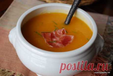 Cуп-пюре с тыквой баттернат и яблоками - Cooking Palette » Cooking Palette