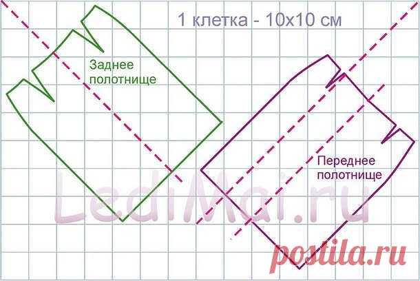 Построение выкройки юбки по косой (Шитье и крой) — Журнал Вдохновение Рукодельницы