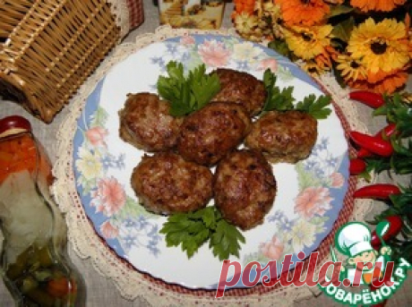 Котлеты &quot;Ароматные&quot; - кулинарный рецепт